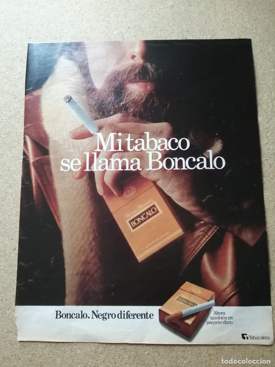 Otros Art&iacute;culos de Coleccionismo en Papel: ANUNCIO. MI TABACO SE LLAMA BONCALO