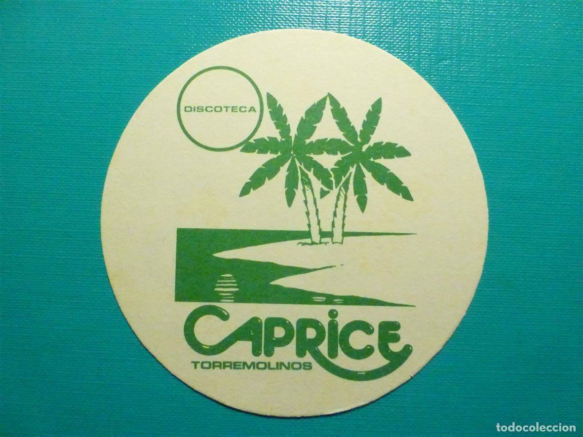 Outros artigos de papel: POSAVASOS Pubs y Discotecas - Discoteca Caprice - Torremolinos - M&aacute;laga