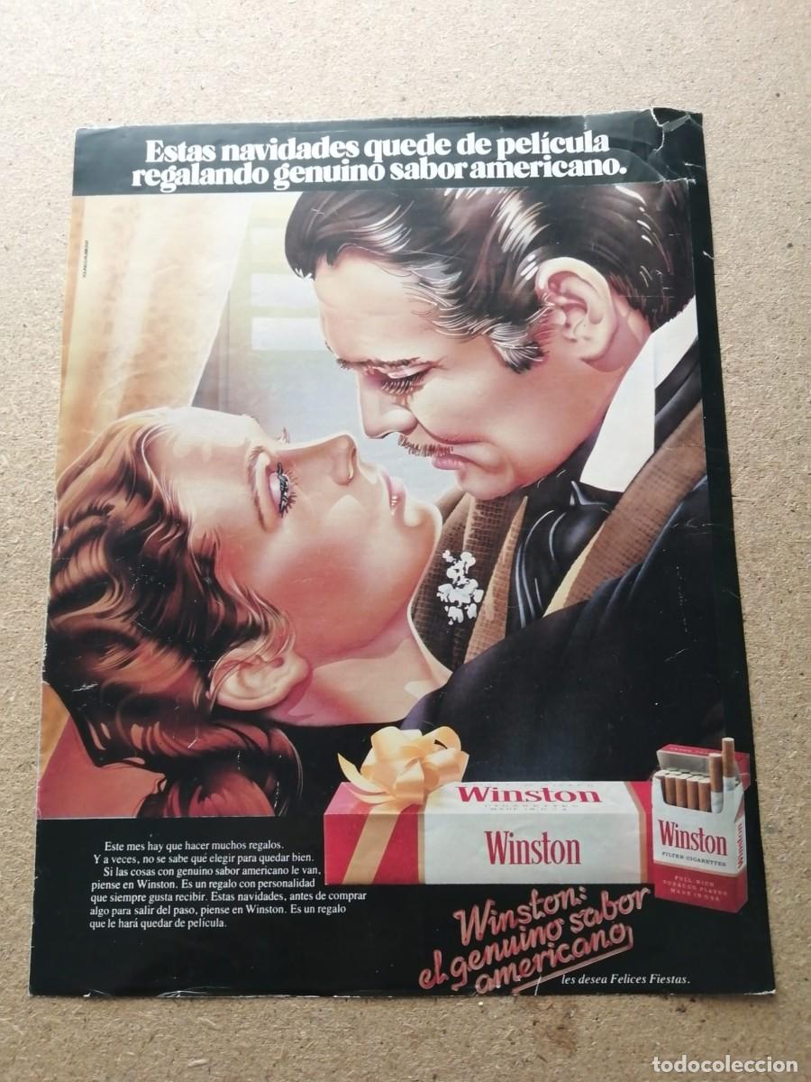 Otros Art&iacute;culos de Coleccionismo en Papel: ANUNCIO. TABACO WINSTON