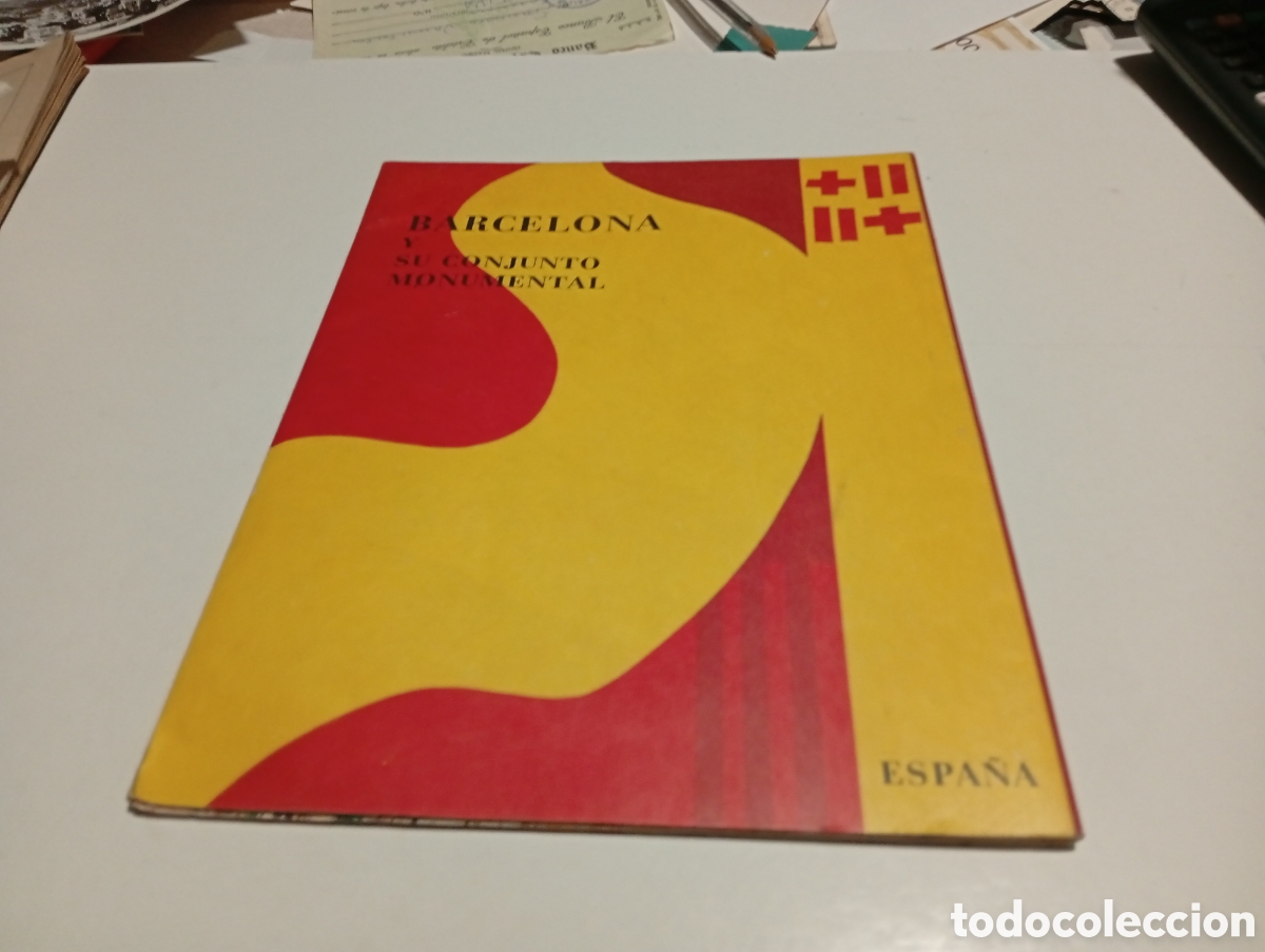 Otros Art&iacute;culos de Coleccionismo en Papel: Plano y mapa Barcelona y su conjunto monumental