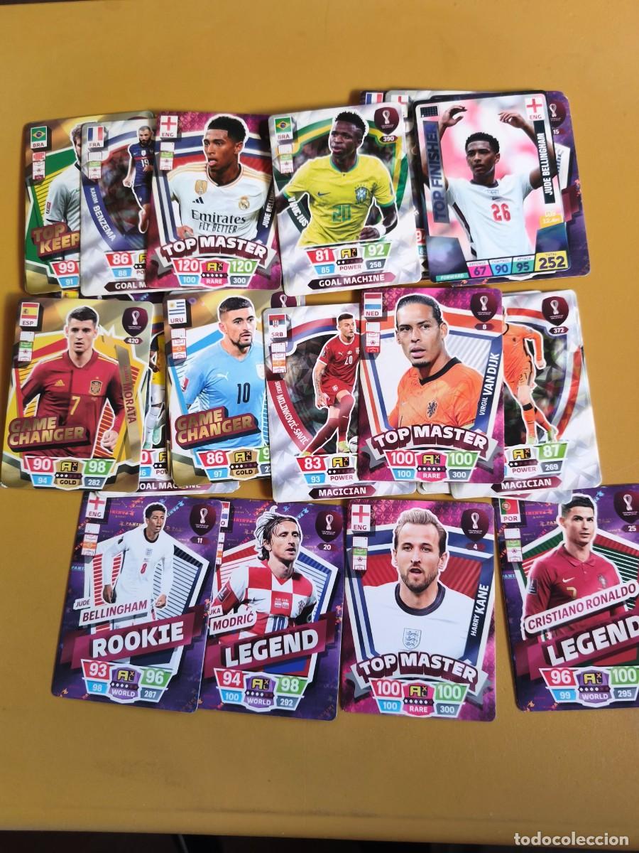 Otros Art&iacute;culos de Coleccionismo en Papel: 35 cartas, cristiano bellingham rookie vinicius et...