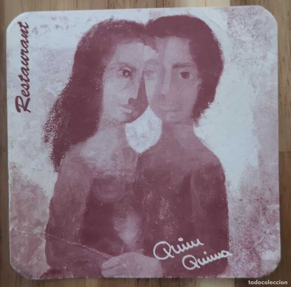 Otros Art&iacute;culos de Coleccionismo en Papel: POSAVASOS RESTAURANTE Quim Quima - TARRAGONA