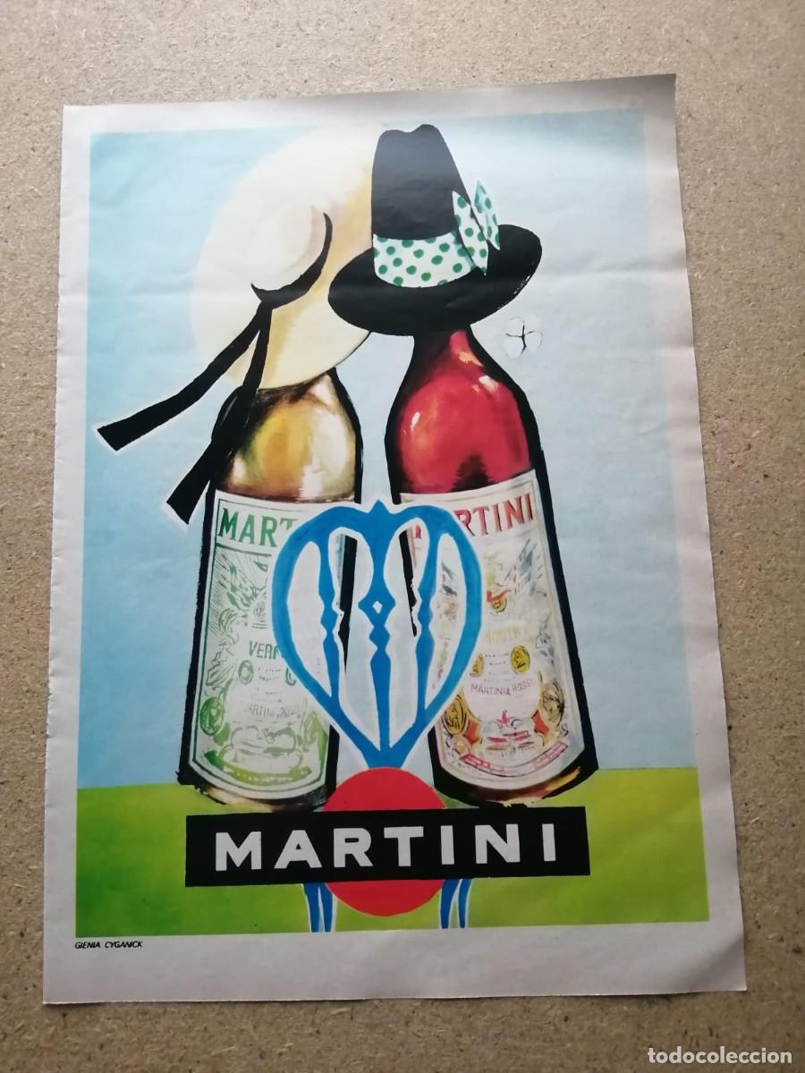 Altri oggetti di carta: ANUNCIO. MARTINI (A&Ntilde;OS 60)