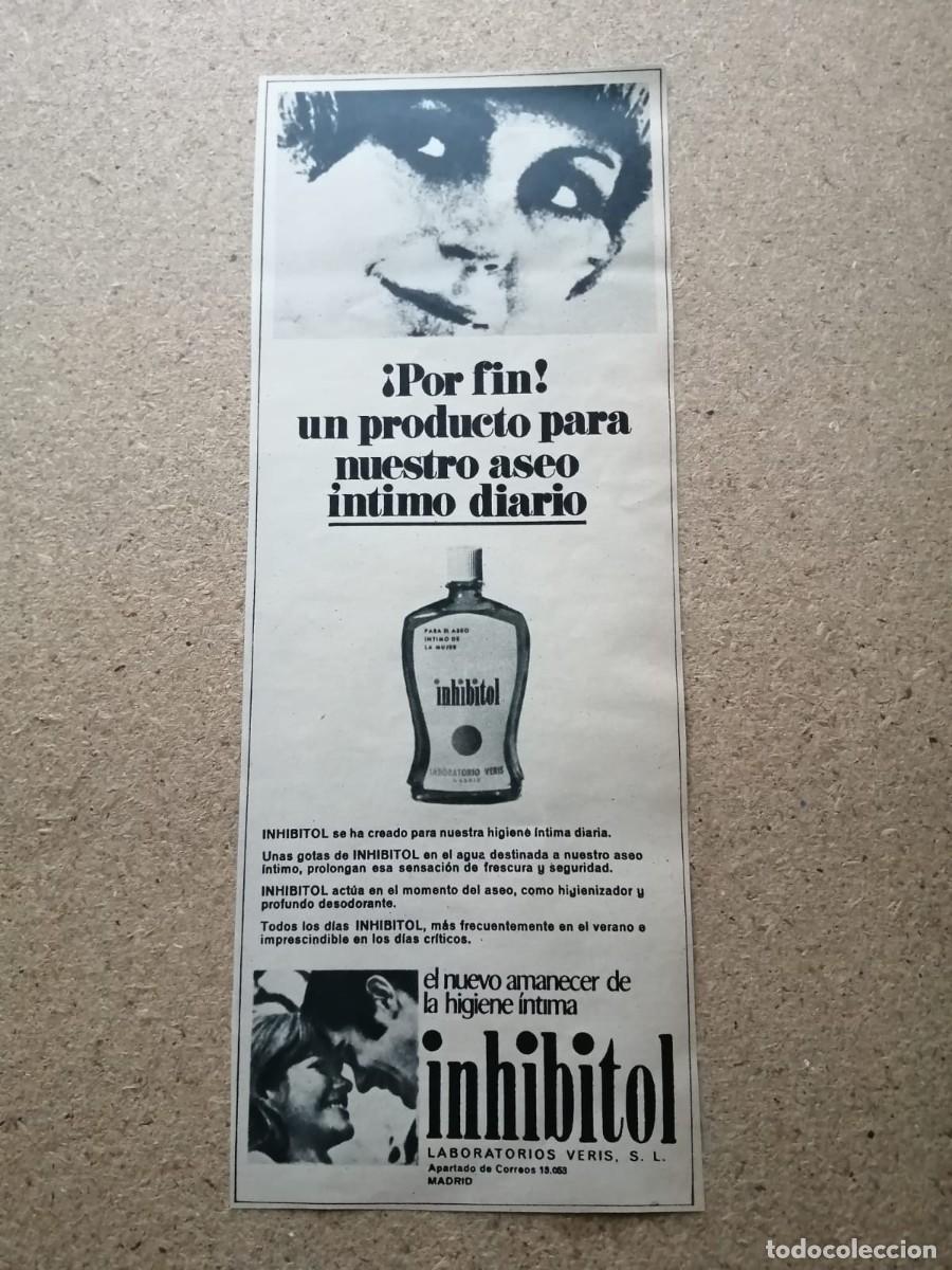 Altri oggetti di carta: ANUNCIO. INHIBITOL, HIGIENE FEMENINA