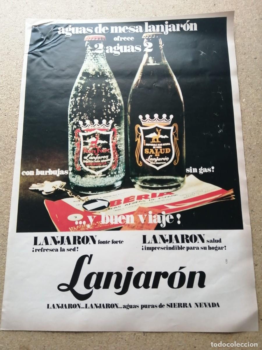 Otros Art&iacute;culos de Coleccionismo en Papel: ANUNCIO. AGUA LANJARON