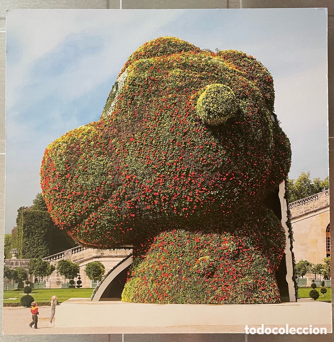 Altri oggetti di carta: Jeff Koons.Split- Rocker. Tarjeta invitaci&oacute;n cart&oacute;n pluma 2012