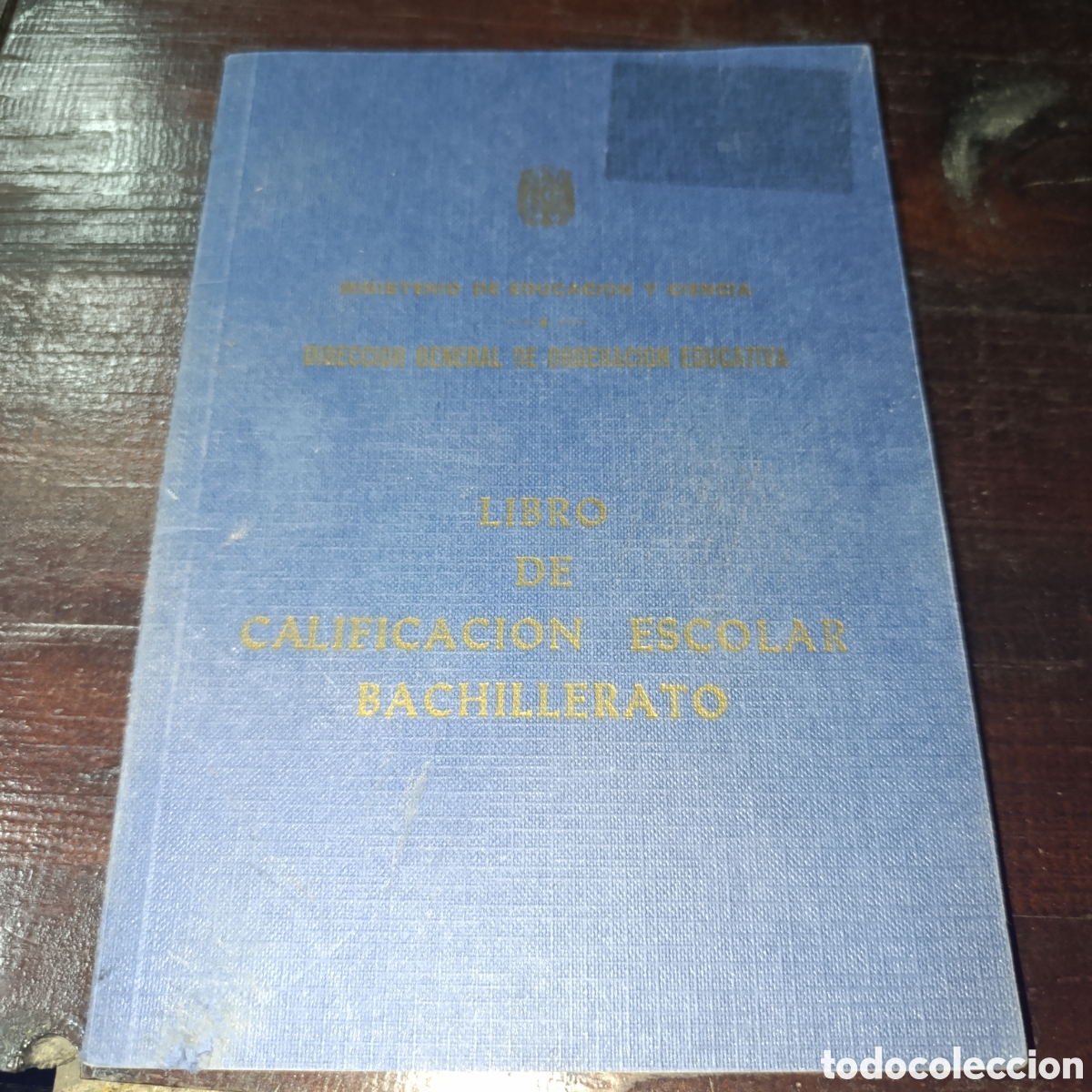 Otros Art&iacute;culos de Coleccionismo en Papel: Libro de Calificaci&oacute;n Escolar de Bachillerato.&nbsp;Con timbre pagos al estado,Bujalance,Juan de Mena