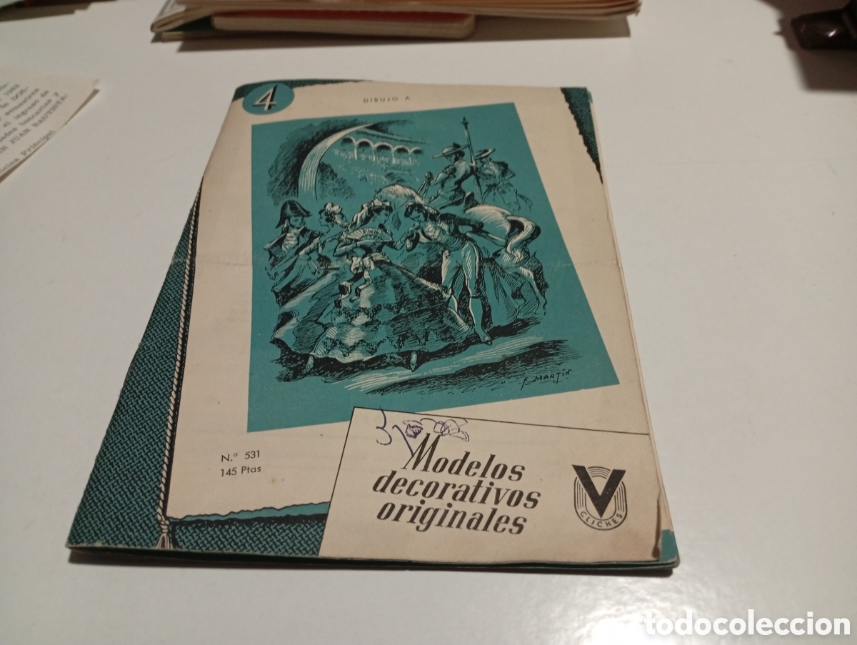 Otros Art&iacute;culos de Coleccionismo en Papel: Modelos decorativos originales, Enrique Velasco, Madrid catalogo 1953