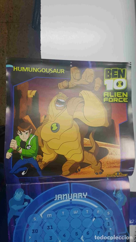 Otros art&iacute;culos de coleccionismo en papel: Calendario / Kalender / Calendrier / Calendar: 2011 : Ben 10 Alien Force - lamina 01, Humungousaur -
