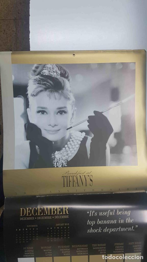 Otros art&iacute;culos de coleccionismo en papel: Calendario / Kalender / Calendrier / Calendar: 2011 : Breakfast at Tiffany's (Audrey Hepburn). 50 th