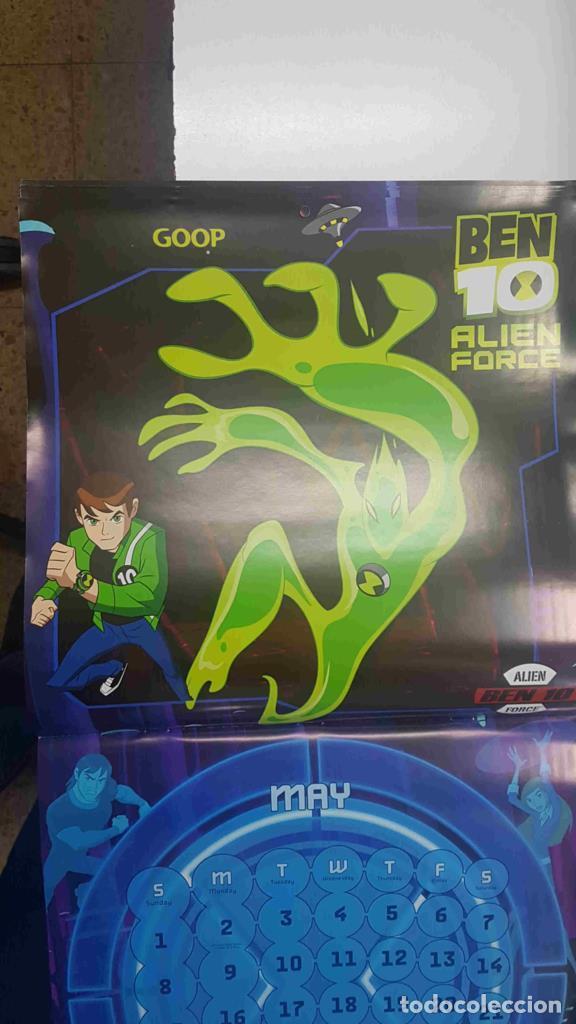 Otros art&iacute;culos de coleccionismo en papel: Calendario / Kalender / Calendrier / Calendar: 2011 : Ben 10 Alien Force - lamina 05, Goop - varios