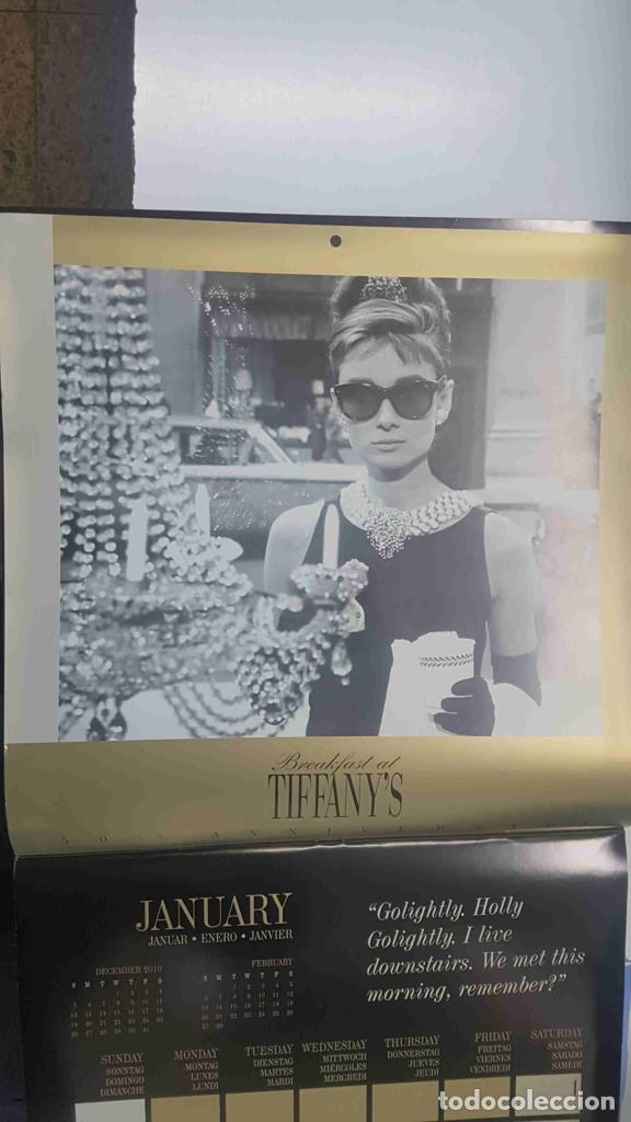 Otros art&iacute;culos de coleccionismo en papel: Calendario / Kalender / Calendrier / Calendar: 2011 : Breakfast at Tiffany's (Audrey Hepburn). 50 th