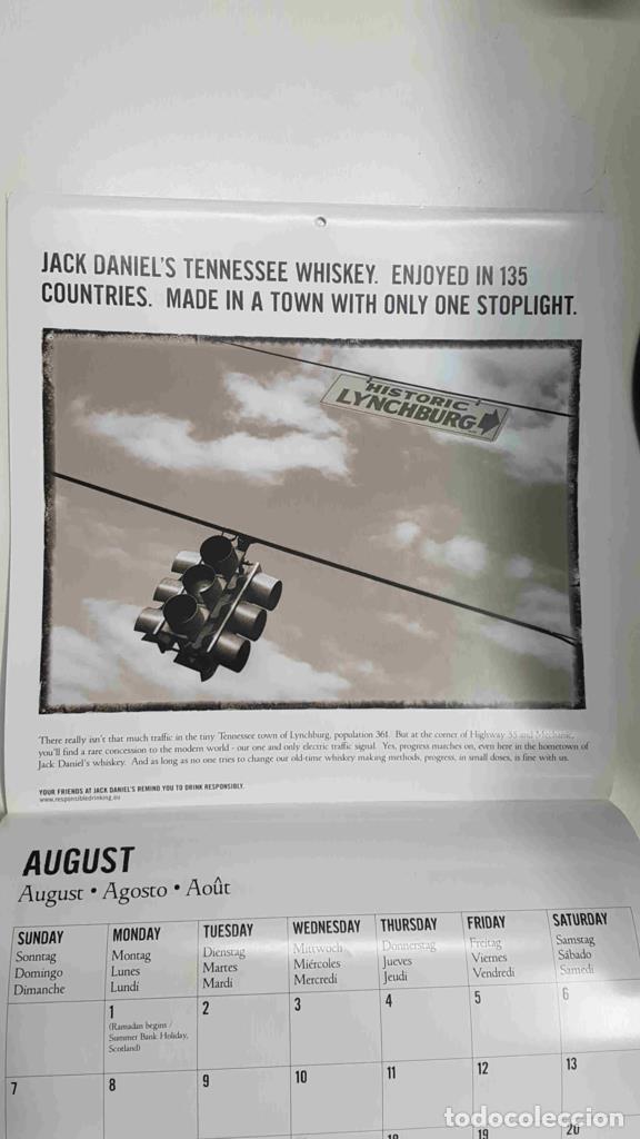 Otros art&iacute;culos de coleccionismo en papel: Calendario / Kalender / Calendrier / Calendar: 2011 : Whisky Jack Daniels - lamina 08 - varios