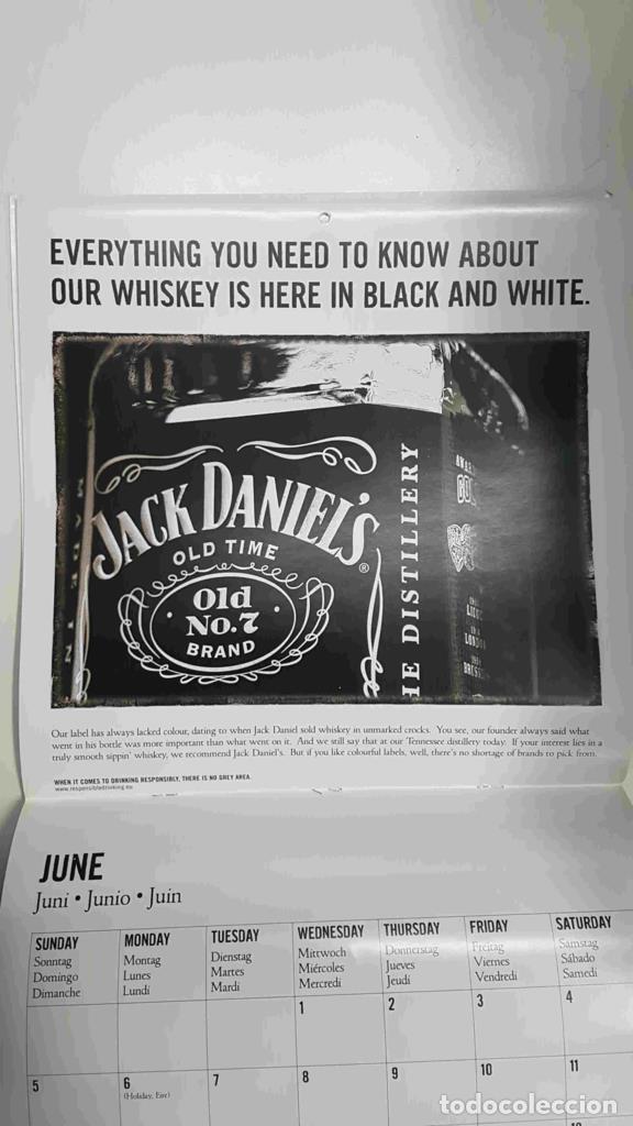 Otros art&iacute;culos de coleccionismo en papel: Calendario / Kalender / Calendrier / Calendar: 2011 : Whisky Jack Daniels - lamina 06 - varios