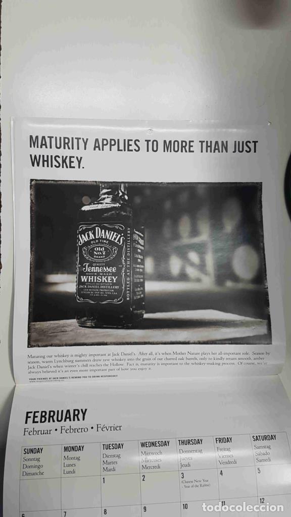 Otros art&iacute;culos de coleccionismo en papel: Calendario / Kalender / Calendrier / Calendar: 2011 : Whisky Jack Daniels - lamina 02 - varios