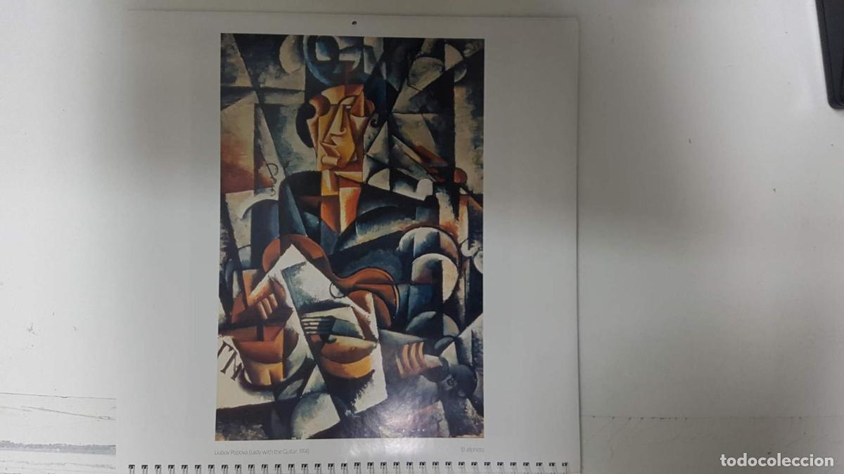 Otros art&iacute;culos de coleccionismo en papel: Calendario / Kalender / Calendrier / Calendar: 2011 : Cubism (cubismo) - lamina 02, Liubov Popova (L