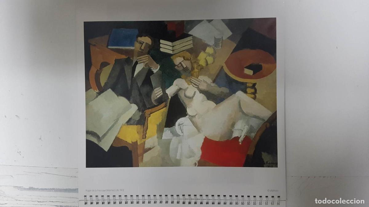 Otros art&iacute;culos de coleccionismo en papel: Calendario / Kalender / Calendrier / Calendar: 2011 : Cubism (cubismo) - lamina 05, Roger de la Fres