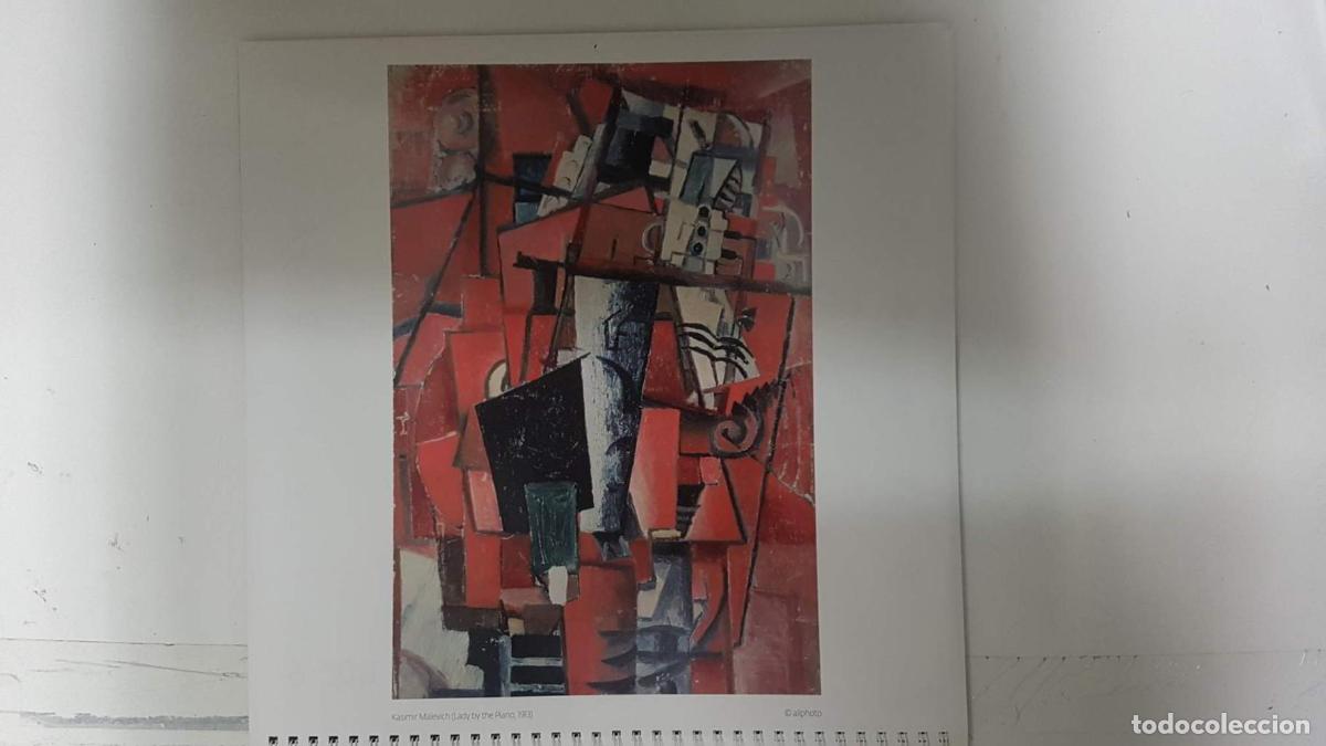 Otros art&iacute;culos de coleccionismo en papel: Calendario / Kalender / Calendrier / Calendar: 2011 : Cubism (cubismo) - lamina 10, Kasimir Malevich