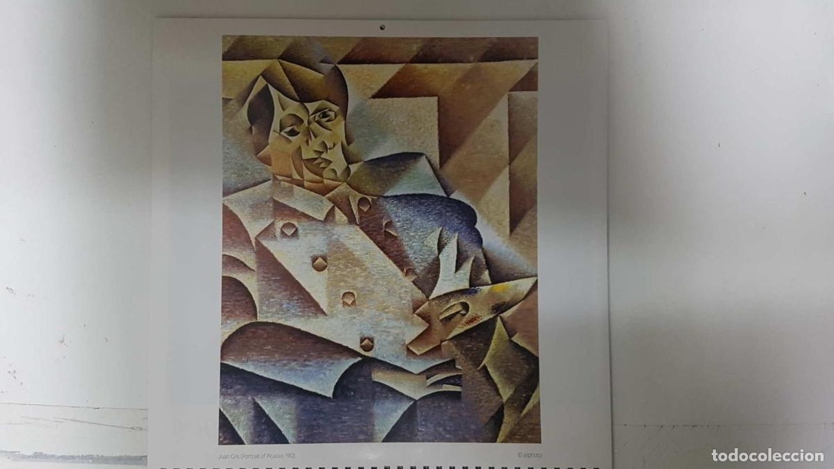 Otros art&iacute;culos de coleccionismo en papel: Calendario / Kalender / Calendrier / Calendar: 2011 : Cubism (cubismo) - lamina 06, Juan Gris (Portr