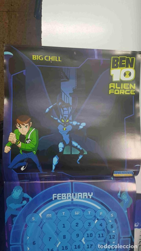 Otros art&iacute;culos de coleccionismo en papel: Calendario / Kalender / Calendrier / Calendar: 2011 : Ben 10 Alien Force - lamina 02, Big Chill - va