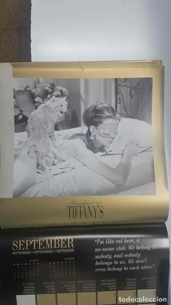 Otros art&iacute;culos de coleccionismo en papel: Calendario / Kalender / Calendrier / Calendar: 2011 : Breakfast at Tiffany's (Audrey Hepburn). 50 th