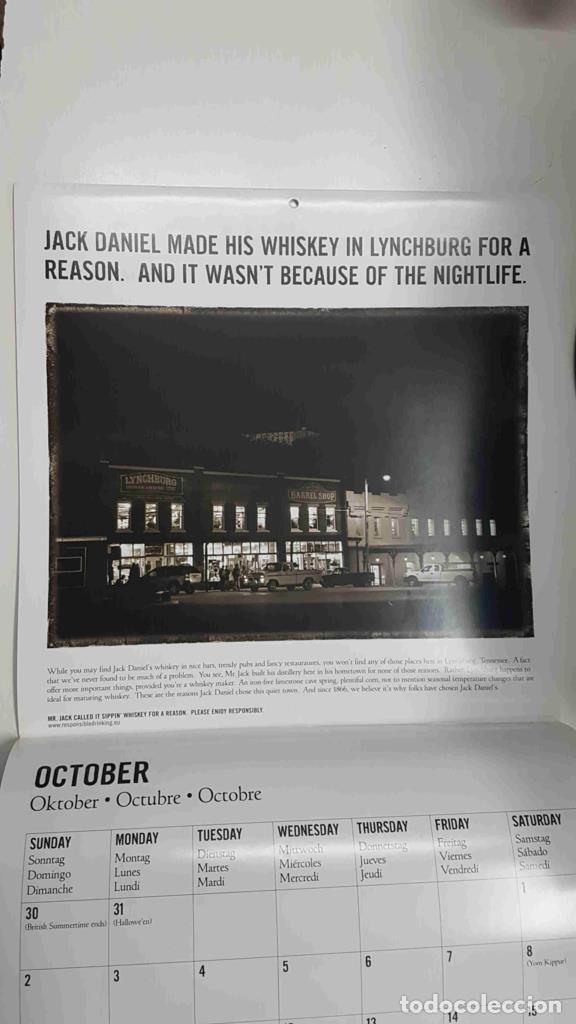 Otros art&iacute;culos de coleccionismo en papel: Calendario / Kalender / Calendrier / Calendar: 2011 : Whisky Jack Daniels - lamina 10 - varios