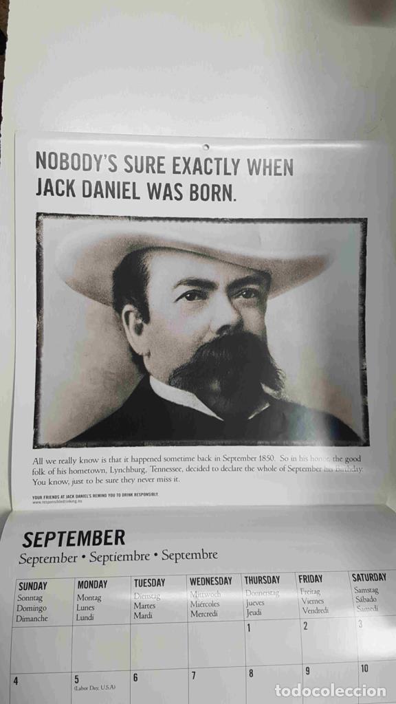 Otros art&iacute;culos de coleccionismo en papel: Calendario / Kalender / Calendrier / Calendar: 2011 : Whisky Jack Daniels - lamina 09 - varios