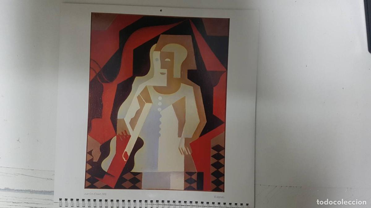 Otros art&iacute;culos de coleccionismo en papel: Calendario / Kalender / Calendrier / Calendar: 2011 : Cubism (cubismo) - lamina 04, Juan Gris (Clown