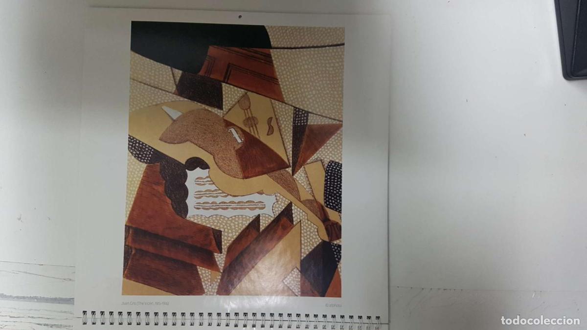Otros art&iacute;culos de coleccionismo en papel: Calendario / Kalender / Calendrier / Calendar: 2011 : Cubism (cubismo) - lamina 03, Juan Gris (The v