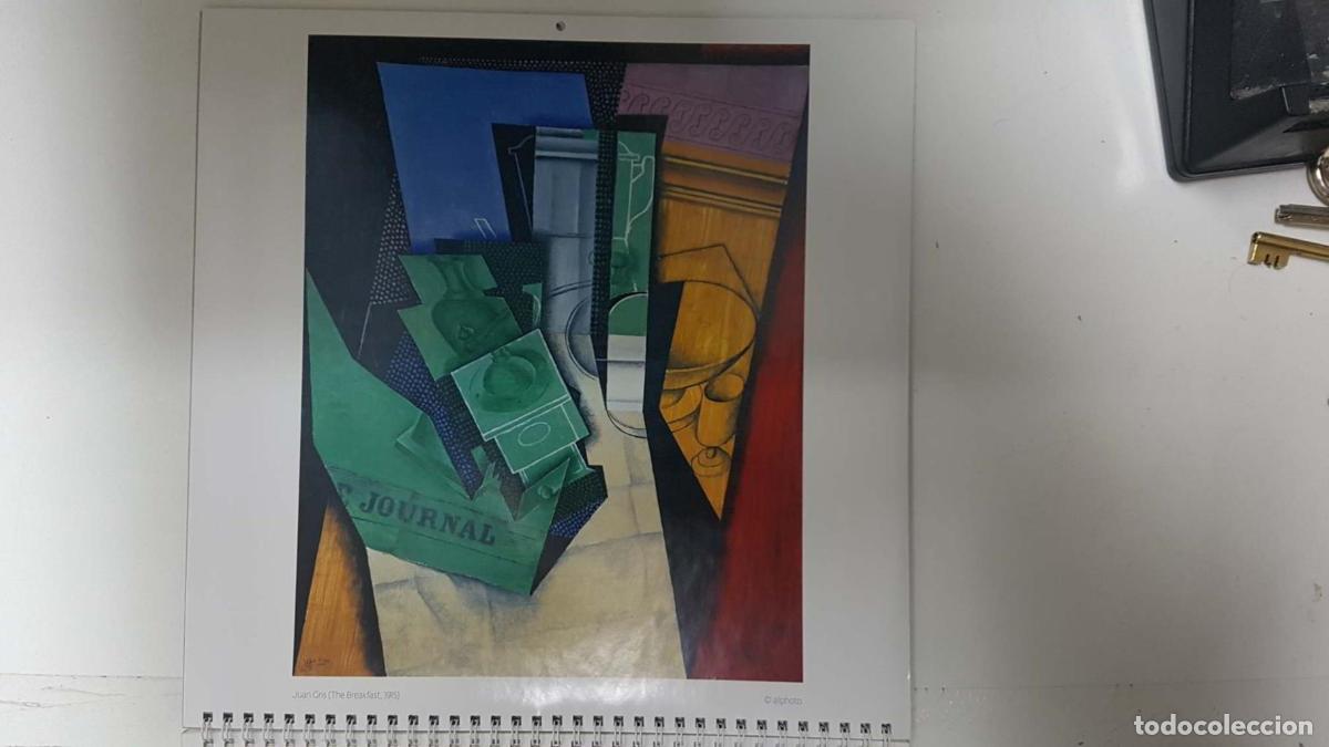 Otros art&iacute;culos de coleccionismo en papel: Calendario / Kalender / Calendrier / Calendar: 2011 : Cubism (cubismo) - lamina 01, Juan Gris - vari
