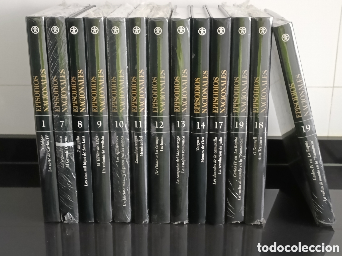 Otros Art&iacute;culos de Coleccionismo en Papel: 12 Tomos diferentes Episodios Nacionales
