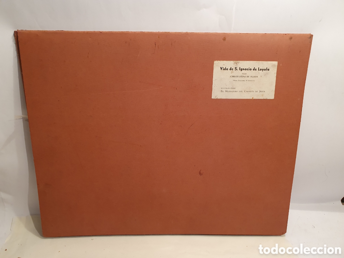 Collectionnisme Papier divers: CARLOS SAENZ DE TEJADA. VIDA DE SAN IGNACIO. CARPETA CON 10 LAMINAS.