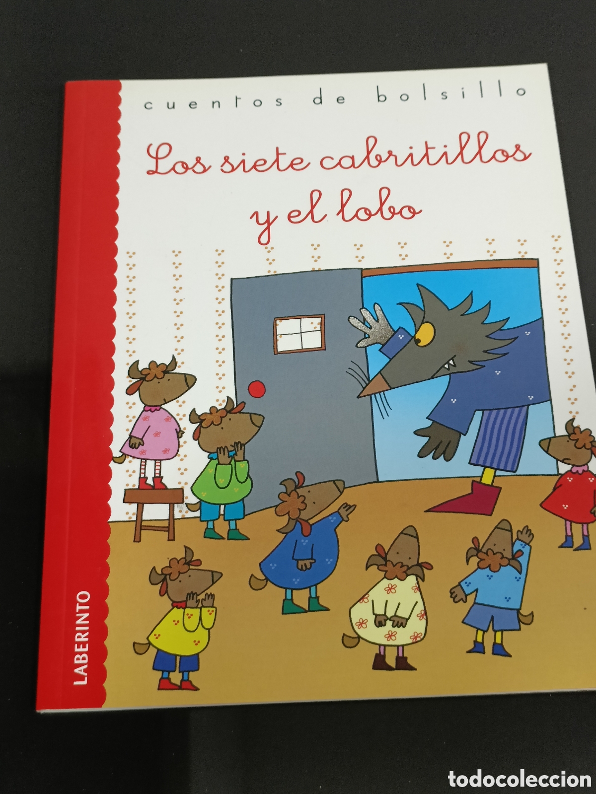 Otros Art&iacute;culos de Coleccionismo en Papel: Libro &rdquo;Los siete cabritillos y el lobo&rdquo;&nbsp;es una edici&oacute;n de la editorial&nbsp;LABERINTO.