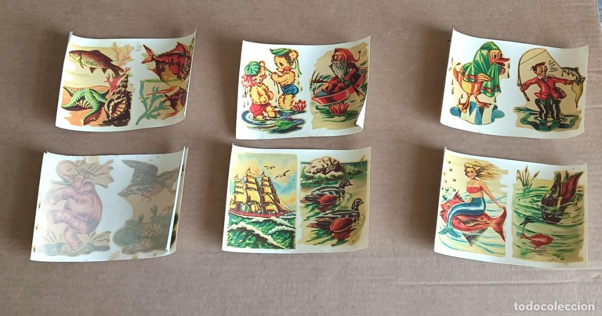 Otros Art&iacute;culos de Coleccionismo en Papel: 6 calcoman&iacute;as antiguas CHAVELI