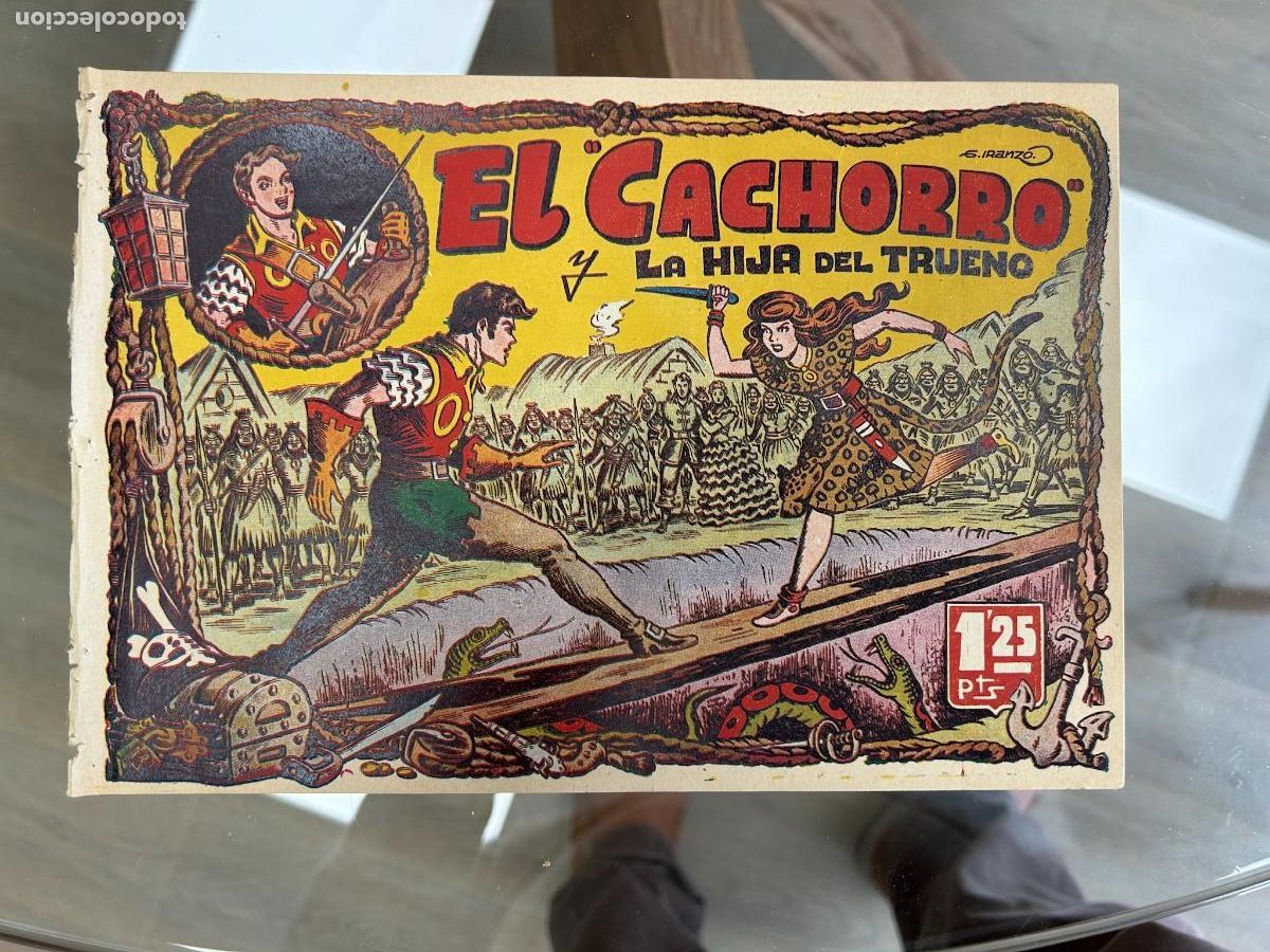 Altri oggetti di carta: EL CACHORRO N&ordm; 13 BIEN DE MARGEN PROCEDE DE TOMO A&Ntilde;OS 50