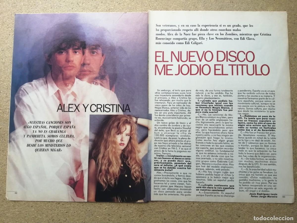 Altri oggetti di carta: REPORTAJE. ALEX Y CRISTINA