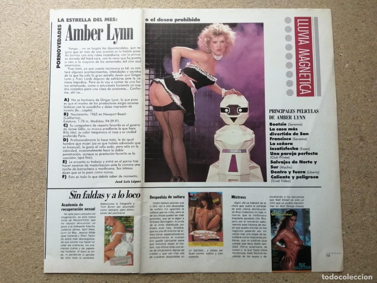 Altri oggetti di carta: REPORTAJE. AMBER LYNN, LA ESTRELLA DEL MES
