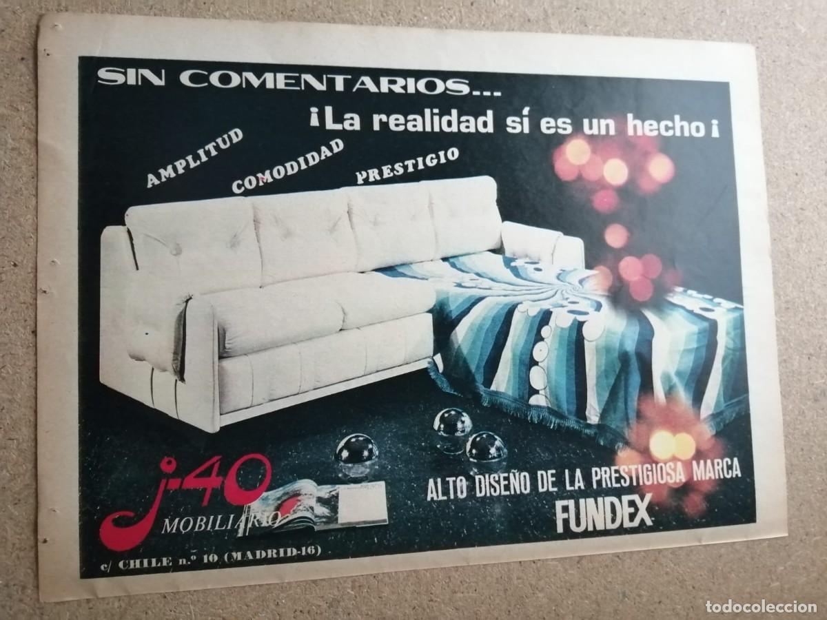 Otros Art&iacute;culos de Coleccionismo en Papel: ANUNCIO. J. 40 MOBILIARIO, MADRID
