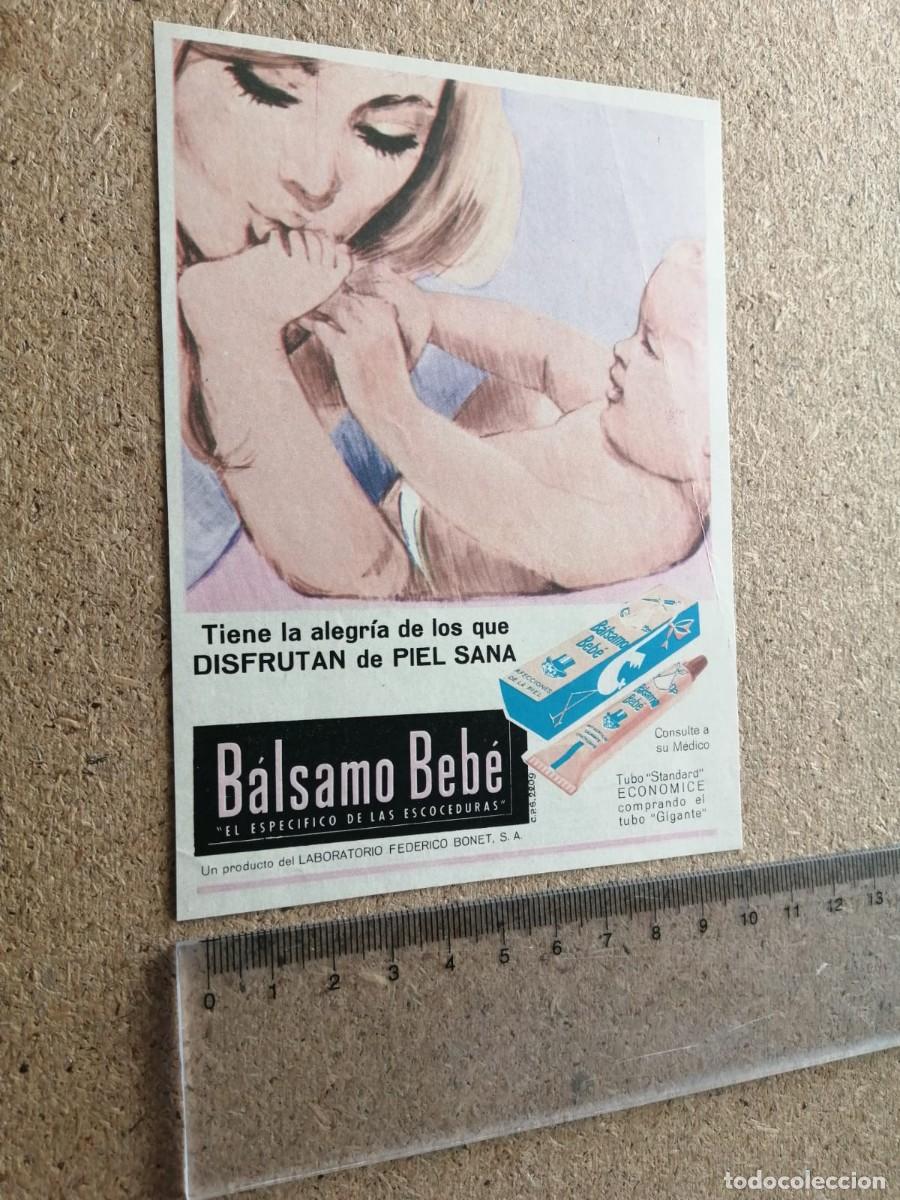 Otros Art&iacute;culos de Coleccionismo en Papel: ANUNCIO. BALSAMO BEBE (A&Ntilde;OS 60)