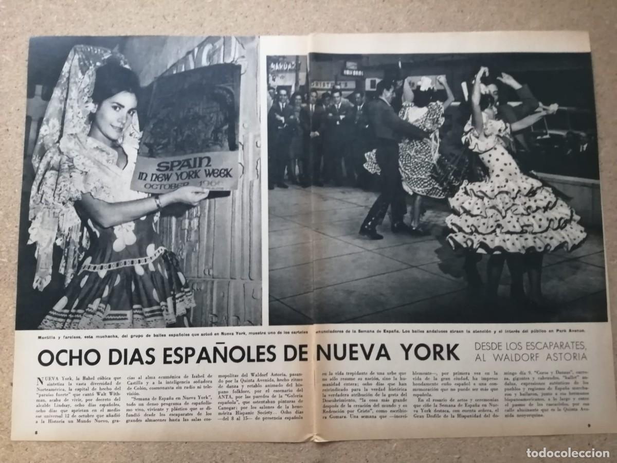 Otros Art&iacute;culos de Coleccionismo en Papel: REPORTAJE. OCHO DIAS ESPA&Ntilde;OLES EN NUEVA YORK