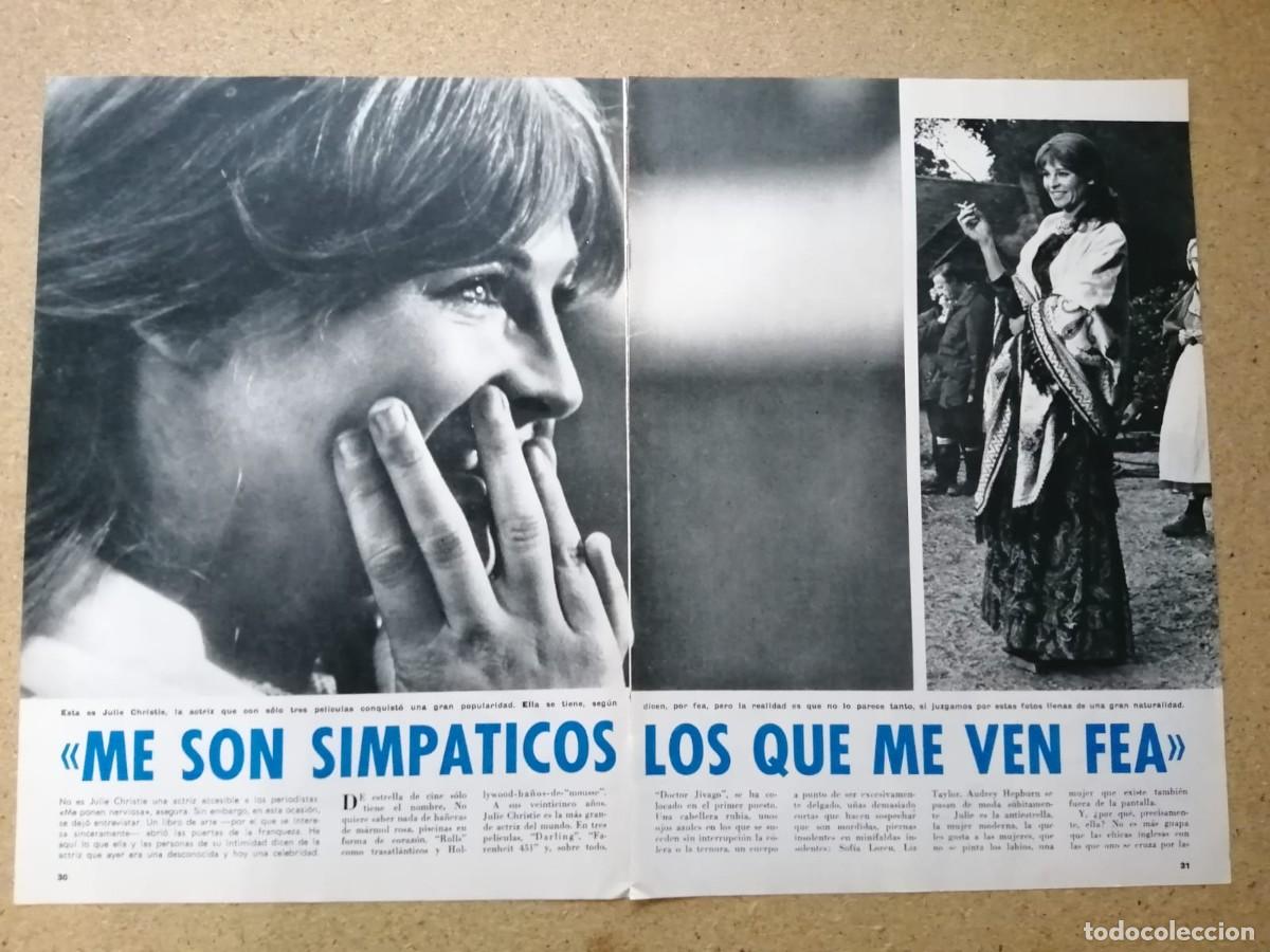 Otros Art&iacute;culos de Coleccionismo en Papel: REPORTAJE. JULIE CHRISTIE