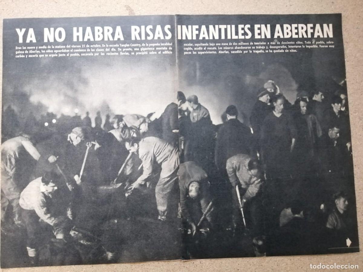 Otros Art&iacute;culos de Coleccionismo en Papel: REPORTAJE. YA NO HABRA RISAS INFANTILES EN ABERFAN (GALES DEL SUR)