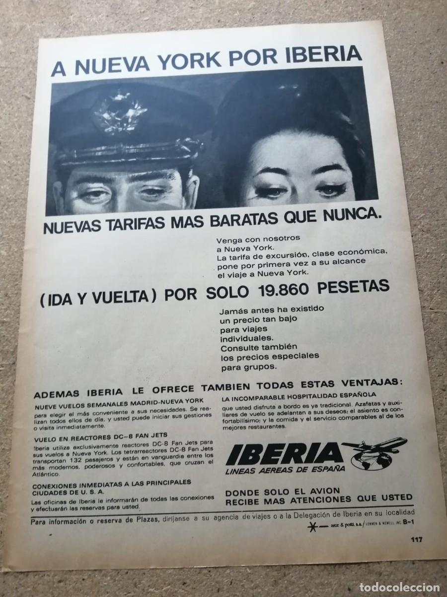 Otros Art&iacute;culos de Coleccionismo en Papel: ANUNCIO. IBERIA, NUEVAS TARIFAS