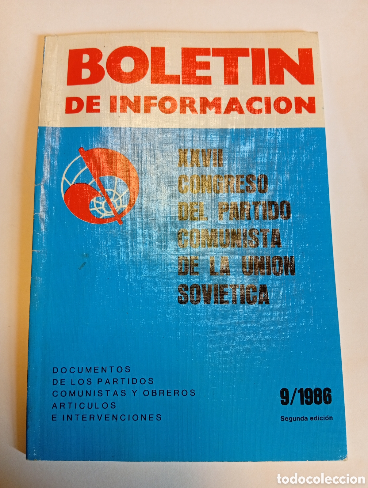 Otros Art&iacute;culos de Coleccionismo en Papel: Bolet&iacute;n de informaci&oacute;n documentos de los partidos comunistas