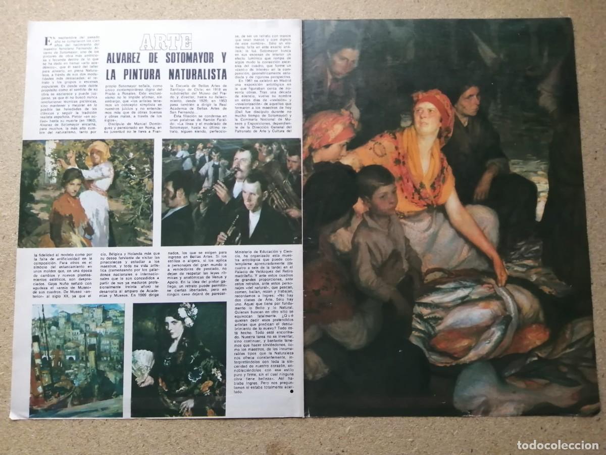 Otros Art&iacute;culos de Coleccionismo en Papel: REPORTAJE. ARTE, ALVAREZ DE SOTOMAYOR Y LA PINTURA NATURALISTA