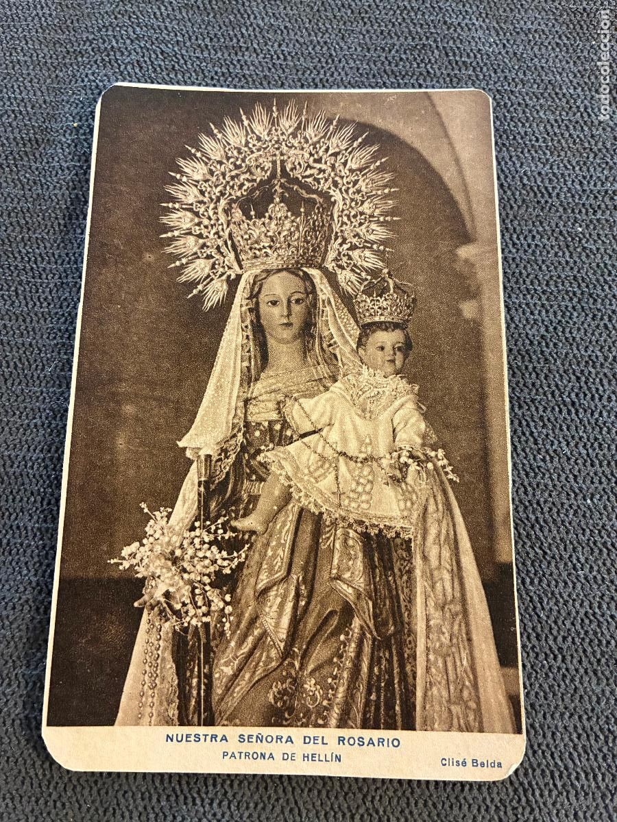 Otros Art&iacute;culos de Coleccionismo en Papel: Albacete nuestra se&ntilde;ora del Rosario Hell&iacute;n primera visita del primer obispo Arturo Tabera a&ntilde;o 1950