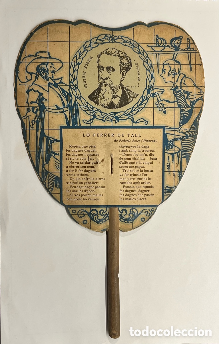 Otros Art&iacute;culos de Coleccionismo en Papel: PAY PAY.. Barcelona Lo Ferrer de Tall, de Federic Soler. Publicidad El Re&iacute; del Cal&ccedil;at.. (h.1930?)