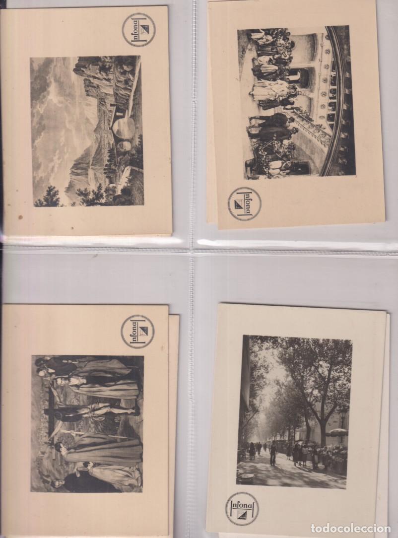 Otros Art&iacute;culos de Coleccionismo en Papel: Lote de 8 Cromo-Postal. (12x9) publicidad de infonal