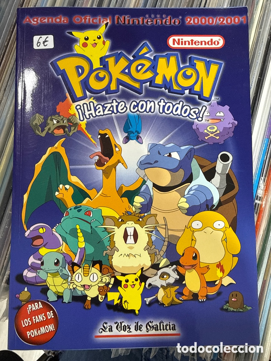 Otros Art&iacute;culos de Coleccionismo en Papel: Pok&eacute;mon - Hazte con todos! - Agenda Oficial Nintendo 2000/2001 (La Voz de Galicia)