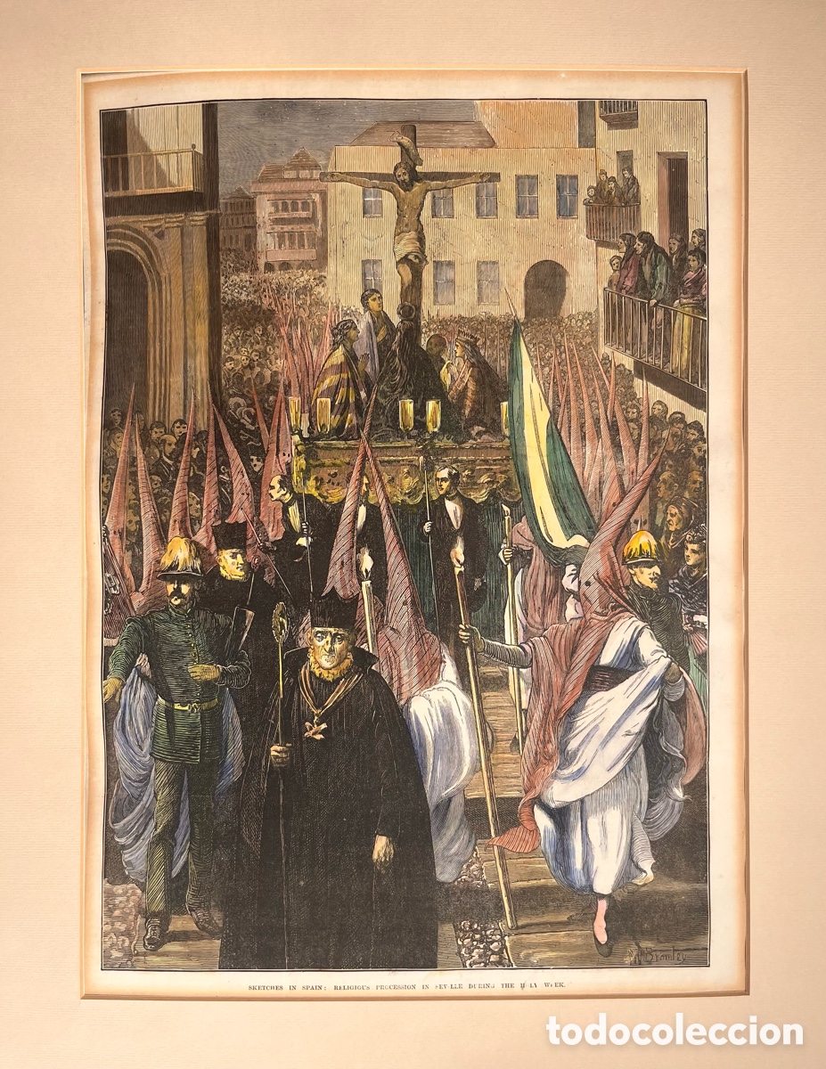 Otros Art&iacute;culos de Coleccionismo en Papel: SEMANA SANTA SEVILLA - SALIDA COFRAD&Iacute;A / HERMANDAD DE LAS SIETE PALABRAS